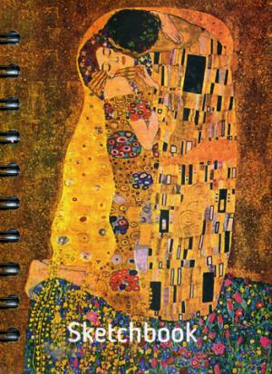 Блокнот. Скетчбук. А6. Климт. Поцелуй-01696