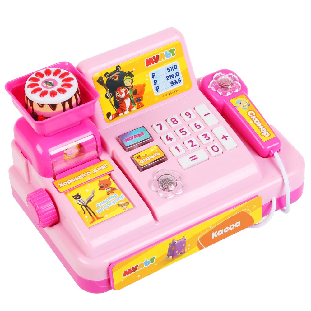 Касса "МУЛЬТ" на бат., (свет, звук) в кор. ТМ "ИГРАЕМ ВМЕСТЕ" dans кор.2*18шт