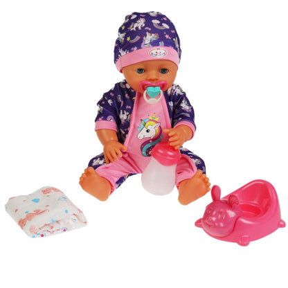 Карапуз. Пупс "Кукутики. Женечка" озвуч. 40см, пьет, писает, озвуч горшок, арт.Y40BB-ICKUKU-21-RU