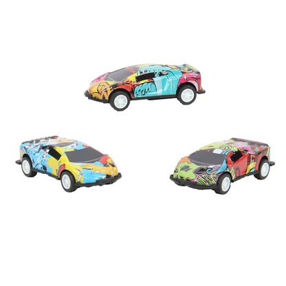 Machine en métal Hot Wheels Hot Wheels pour 7 cm, 3 pièces, dans un assortiment, couleur. Parc technologique en cor.2*120