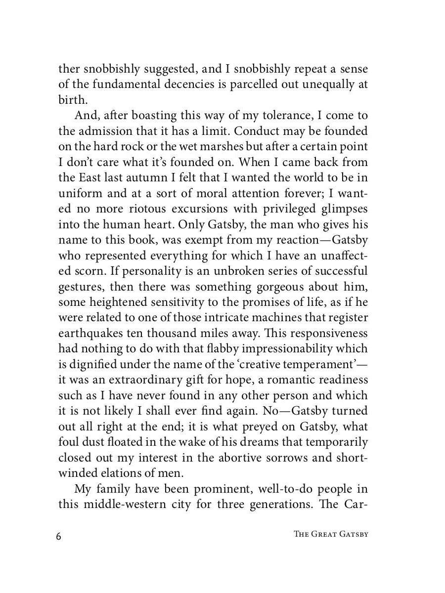 The Great Gatsby: роман на анг.яз