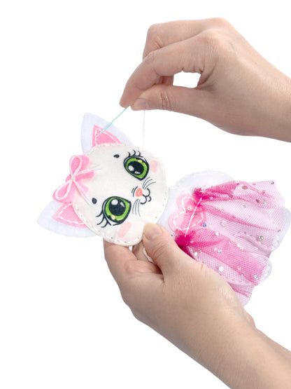 Набор для творчества. Мягкая игрушка из фетра "Кисонька"