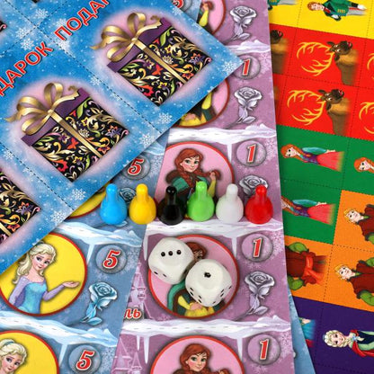 ПРИНЦЕССА ЛЬДОВ. Jeu économique. 217х330х27мм. Умные игры в кор.20шт