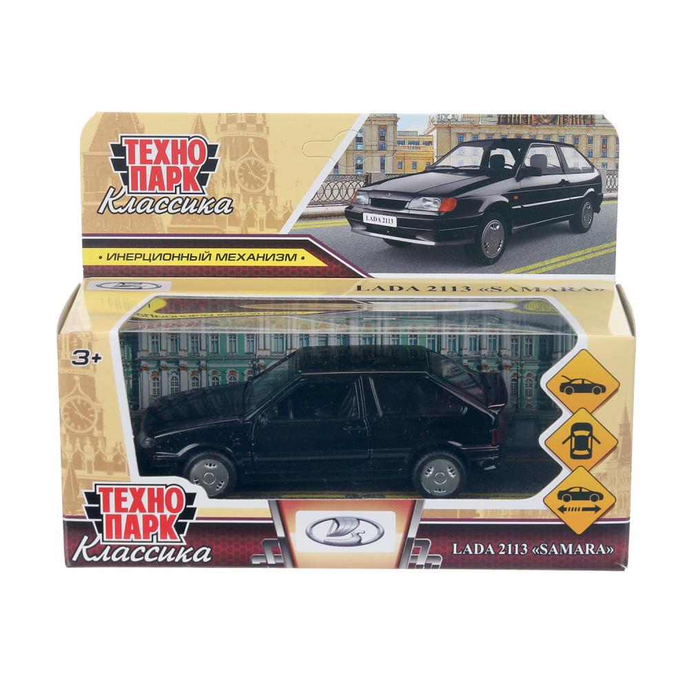 Machine en métal vaz-2113 12 cm, double, sac, argent, noir, cor. Parc technologique dans le cor.2*36шт