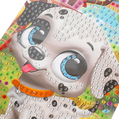 Mosaïque d'alphabet 10*15, format DVD, 100 pièces