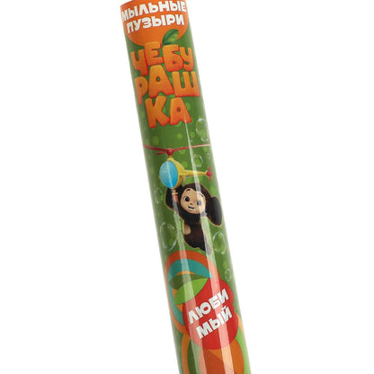 01101-120ЭД Мыльные пузыри Чебурашка 120мл, кор.30*12*15,5см ИГРАЕМ ВМЕСТЕ уп-24шт в кор.4уп