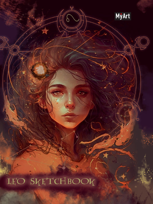 MyArt. СКЕТЧБУК "ЗНАКИ ЗОДИАКА" ЛЕВ