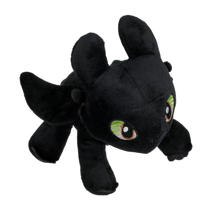M118611DB-20NS Игрушка мягкая дракон черный 20см, без чипа Добрые игрушки в кор.24шт