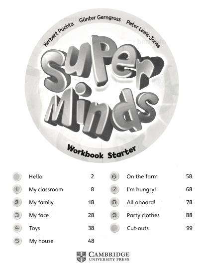 Super Minds Workbook Starter