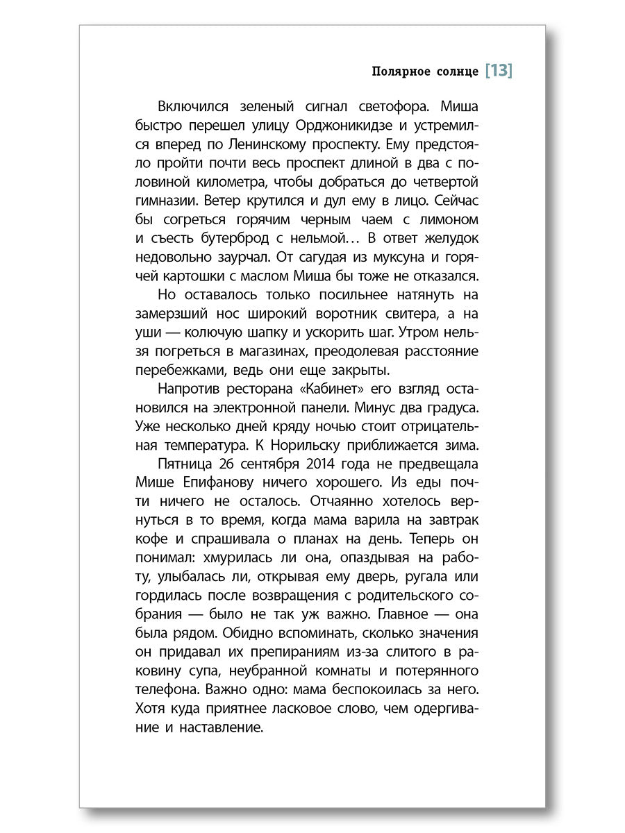 ЛМК Эйлер. Полярное солнце