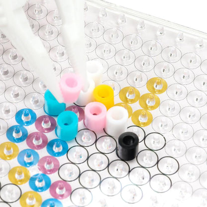 Брелок из термомозаики, единорожка МУЛЬТИ АРТ в кор.4*12шт