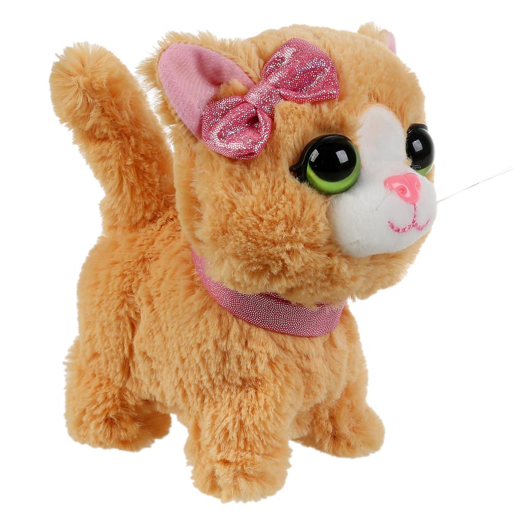 HTL2424B 303846 Интерактивный котёнок КУЗНЕЦОВА муся 16 см ходит, поёт песенку в кор. МОЙ ПИТОМЕЦ