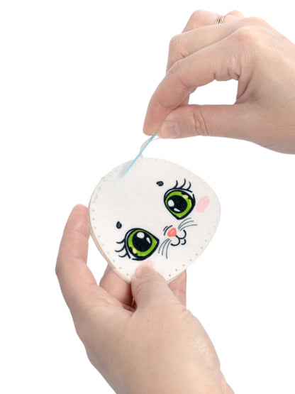 Набор для творчества. Мягкая игрушка из фетра "Кисонька"