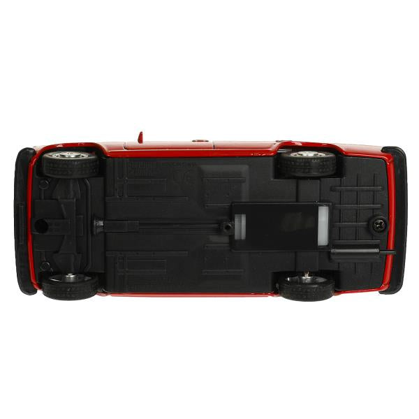 Машина металл ваз-2101 длина 12 см, двери, багажник, инерц, красный, кор. Технопарк в кор.2*36шт