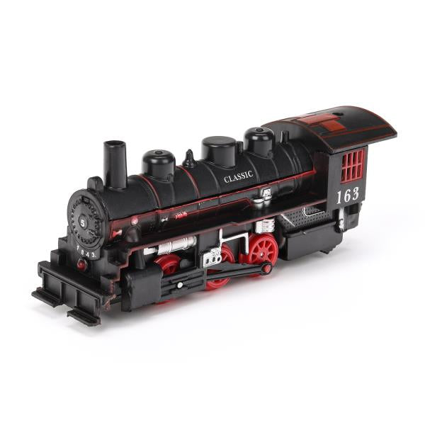 Железная дорога на бат. красная стрела свет, длина 251см, кор.41,5*25*4,3см ТЕХНОДРАЙВ в кор.2*24шт