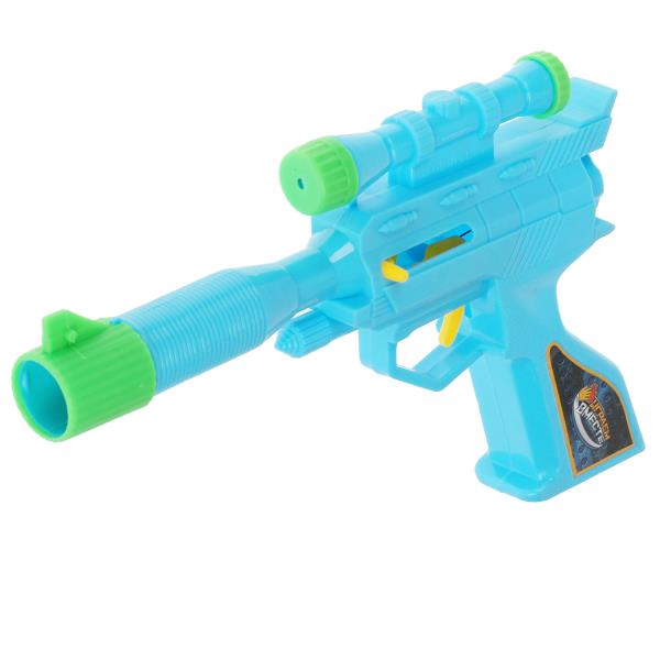 Pistolet avec cartouches, blister 26*21,5*4 cm, ИГРАЕМ ВМЕСТЕ в кор.2*96шт
