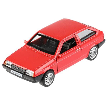 Машина металл LADA -2108 "СПУТНИК", 11,7 см, двери, баг., ин., красный, кор. Технопарк в кор.2*36шт