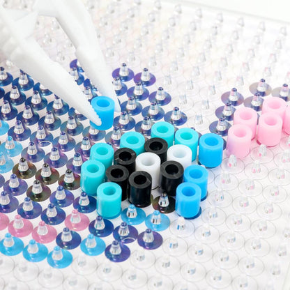 Брелок из термомозаики, строчка МУЛЬТИ АРТ в кор.4*12шт