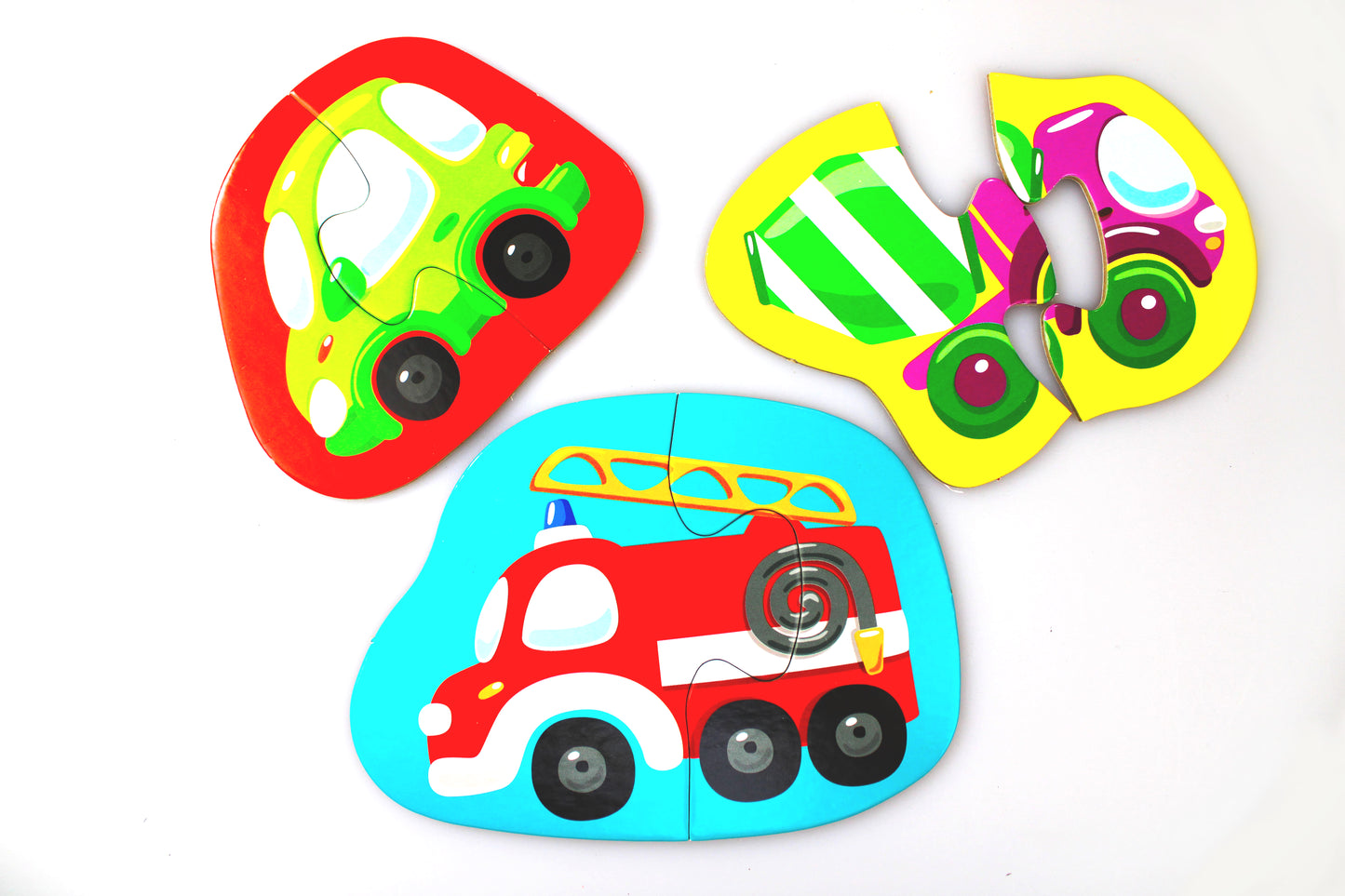Jouets pour bébé "Тransport" (8 cartes, 16 pièces)