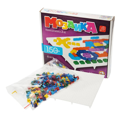 Мозаика фиг/6цв/150шт/1поле/230х200х35 (арт. 966)