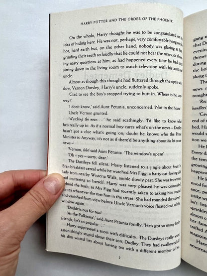 Harry Potter and the Order of the Phoenix J.K. Rowling Гарри Поттер и Орден Феникса Д.К. Роулинг / Книги на английском языке