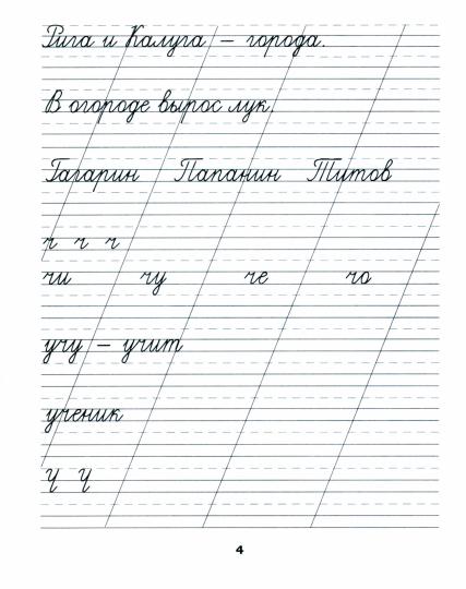 Классические прописи по русскому языку.Проп.№ 2   .