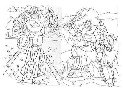 РАСКРАСКА А5 эконом. РОБОТЫ