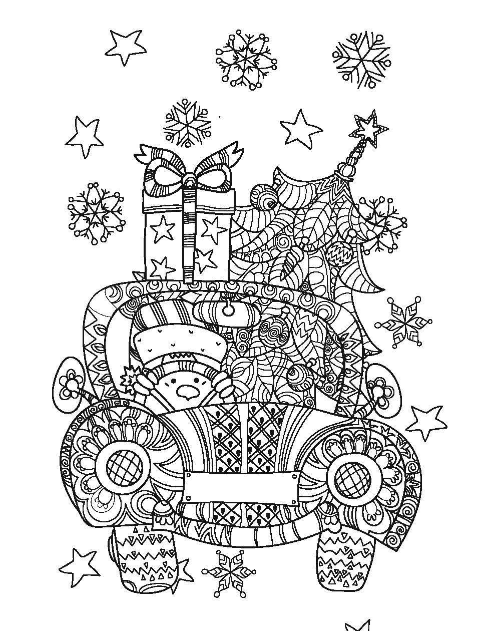 Набор открыток для раскрашивания "Открытки-антистресс"