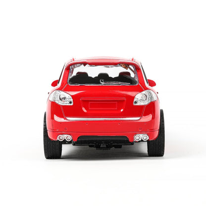 Машина р/у PORSCHE cayenne 24 см, красный, кор Технопарк в кор.2*12шт