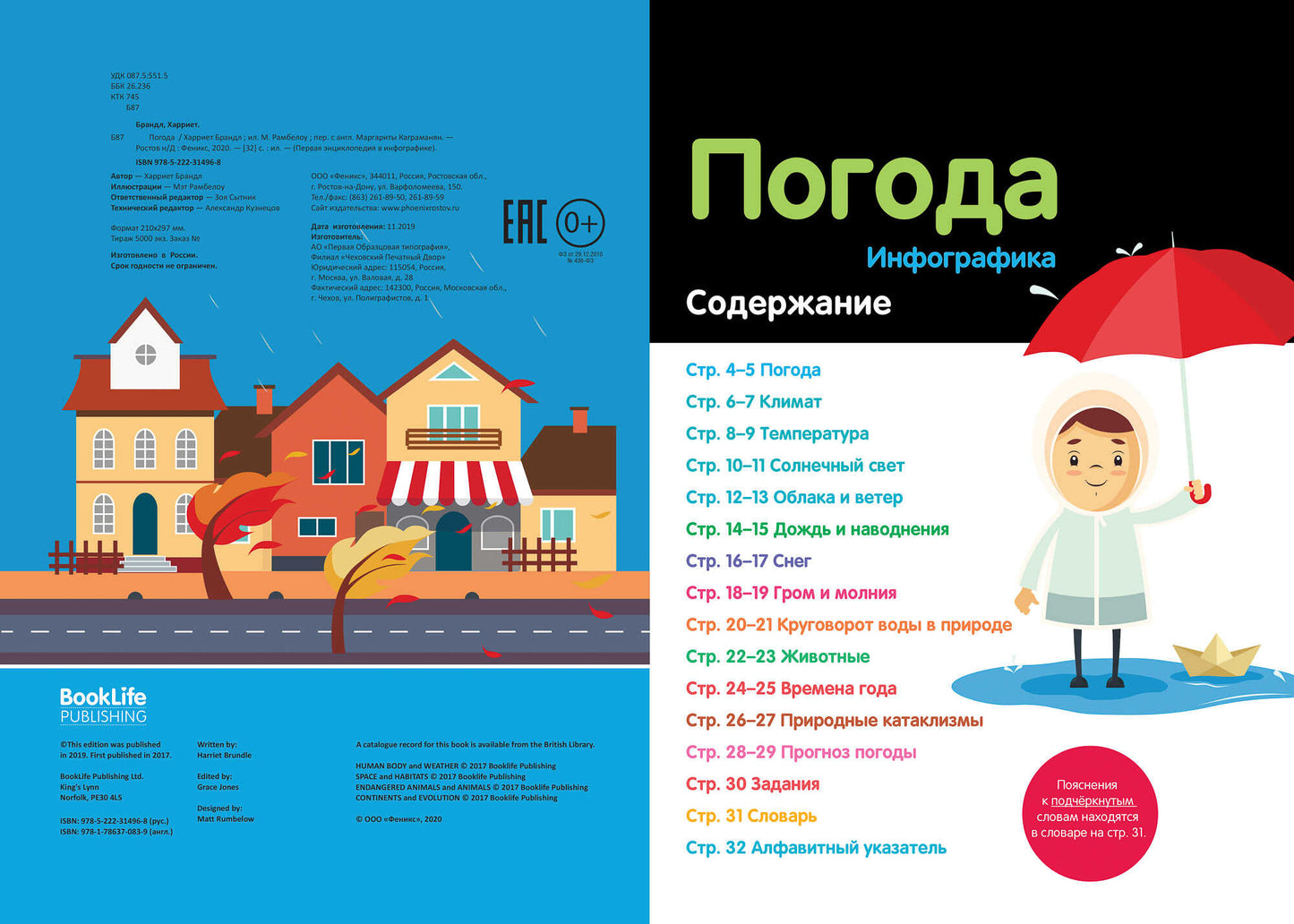 Погода: инфографика