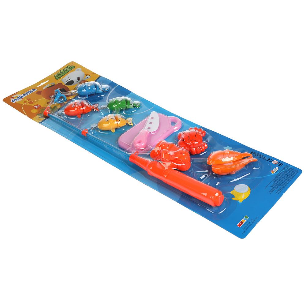 Игра рыбалка "Ми-ми-мишки" на карт., 17*61*5см ТМ "ИГРАЕМ ВМЕСТЕ" в кор.2*36шт