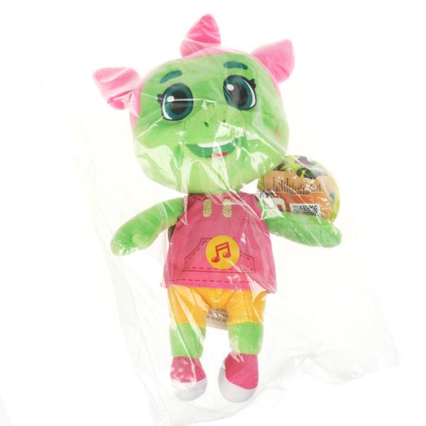 Игрушка мягкая ЧЕРЕПАШКИ черепашки. рейни. 20см. муз. чип, в пак. МУЛЬТИ-ПУЛЬТИ в кор.24шт