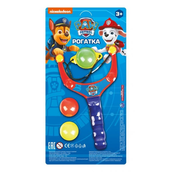 Рогатка с шариками Щенячий Патруль блист.15,5*30*5см - в кор.2*108шт