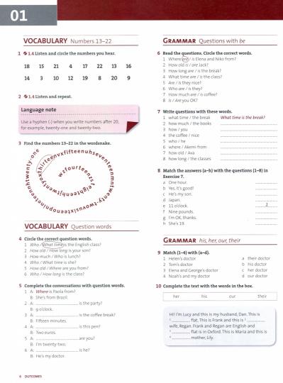 Outcomes 2Ed Beg WB [with CDx1]