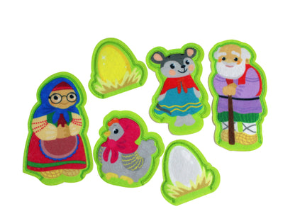 Пальчиковый кукольный театр "В гостях у сказки" (17 кукол)