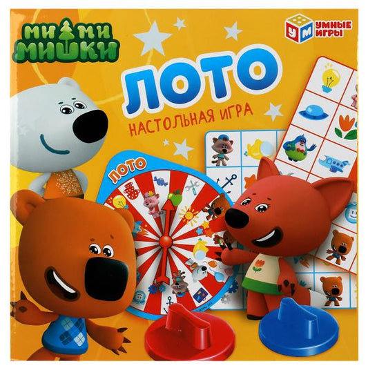 Настольная игра Ми-ми-мишки лото кор.21*21*4,5см Умные игры в кор.2*48шт