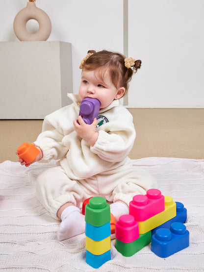 01584 ЦАРСТВО 188023 МЯГКИЕ КИРПИЧИКИ. КОНСТРУКТОР ИЗ МЯГКОГО МАТЕРИАЛА ДЛЯ САМЫХ МАЛЕНЬКИХ. 14 ДЕ