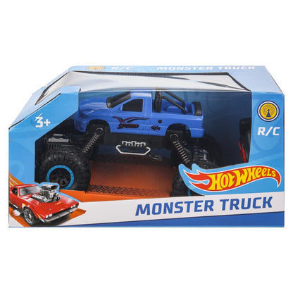 Машина р/у Хот Вилс ВНЕДОРОЖНИК, 24 см, 4 направления, синий, кор. - в кор.2*18шт