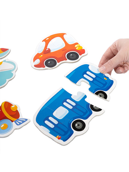 Jouets pour bébé, 6 pièces, "Тransport" (мягкие)