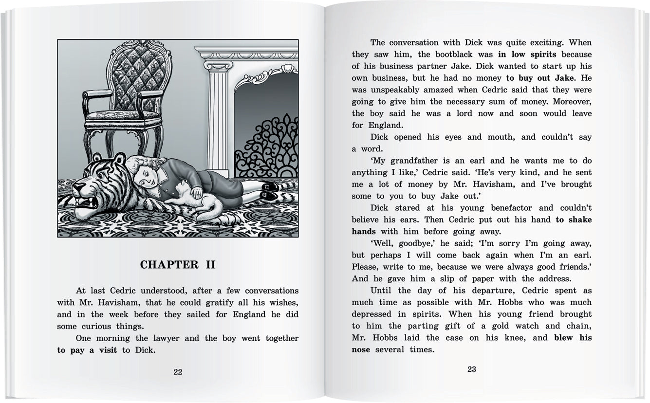 АК. Приключения маленького лорда.QR-код на аудиосопровожд Домашнее чтение с заданиями по новому ФГОС