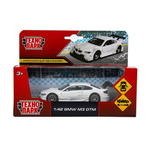 Машина металл BMW m3 dtm, 11,3 см, двери, инерция, кор. Технопарк в кор.2*48шт