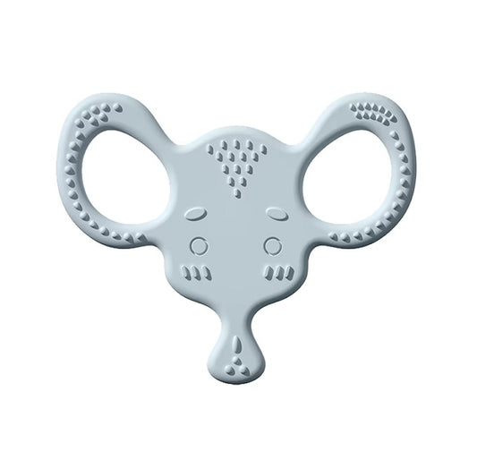 Angel dreams. SKT2002 Прорезыватель силиконовый "Слоник" (голубой)