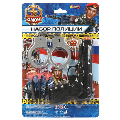 Набор полиции на блистере (рус. уп.) 31*21*3см Играем вместе в кор.2*84шт