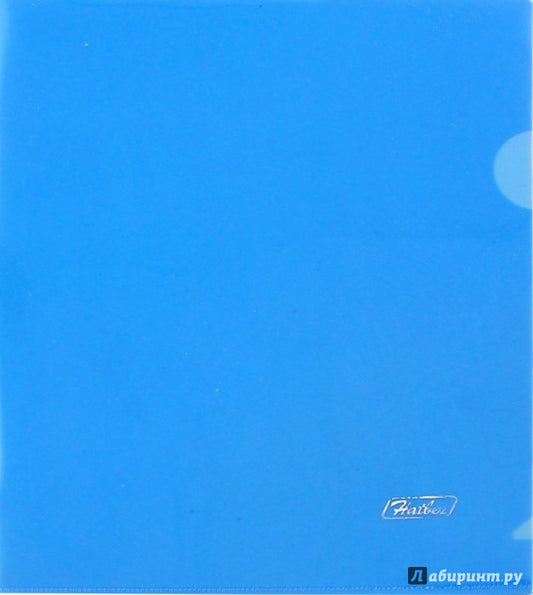 Папка-уголок.пласт.А5,Синяя,AG5_00102