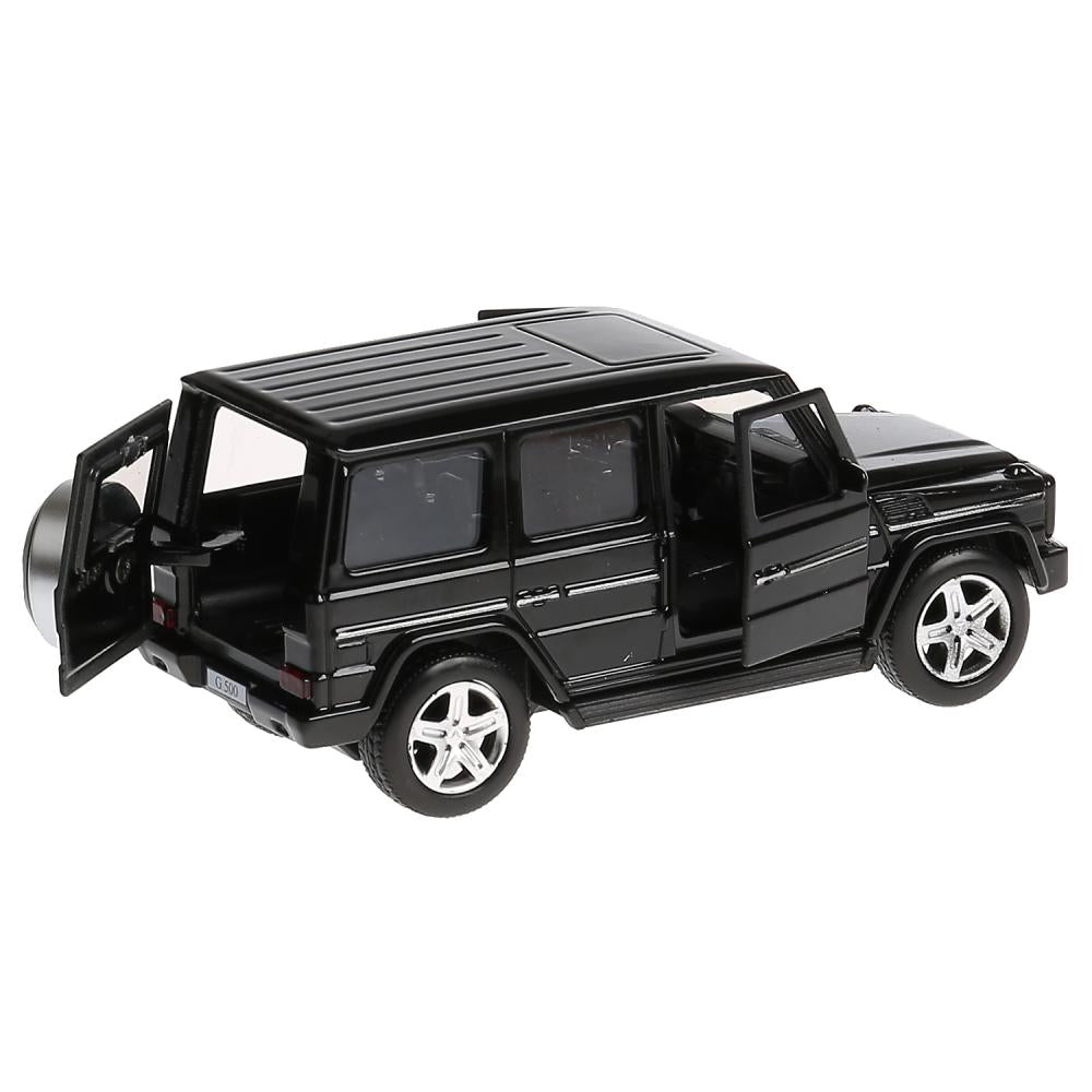 Машина металл "MERCEDES-BENZ G-CLASS" 12см, открыв двери, инерц, черный в кор Технопарк в кор.2*36шт