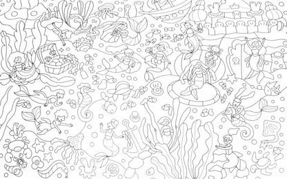 РАСКРАСКА-ВИММЕЛЬБУХ. ДЛЯ ДЕВОЧЕК