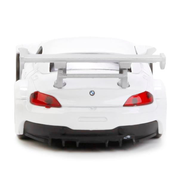 МАШИНА "ТЕХНОПАРК" МЕТАЛЛ. ИНЕРЦ. BMW Z-4 GT3, 1:38, ОТКРЫВ. ДВЕРИ В РУСС. КОР. в кор.2*36шт