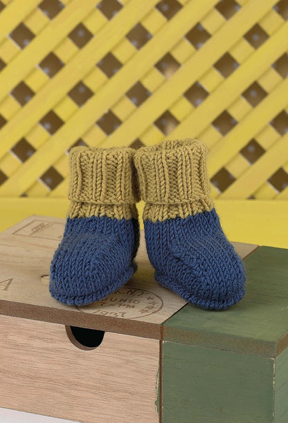 Пинетки для малышей. Вяжем спицами