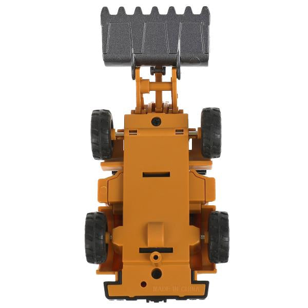 Модель металл ПОГРУЗЧИК Лицензия кат 12,5см инерц., подв.дет. - в кор.2*72шт