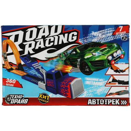 Véhicule avec catapulte, pièce, machine, cor.45,5*29*6,5cm, ТЕХНОДРАЙВ dans cor.2*18шт